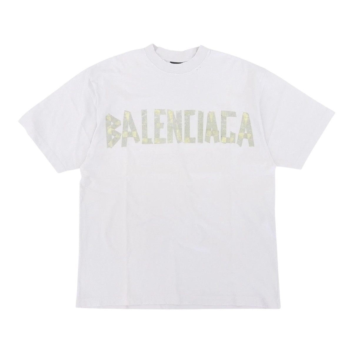 Balenciaga Tape Tee White