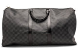 Louis Vuitton Keepall Bandouliere Damier Graphite 55 Black/Gray