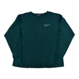 ERD Distressed Thermal Long Sleeve Shirt Green