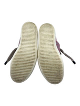 Rick Owens Jumbo Lace Leather Low Sneakers "Thulian"