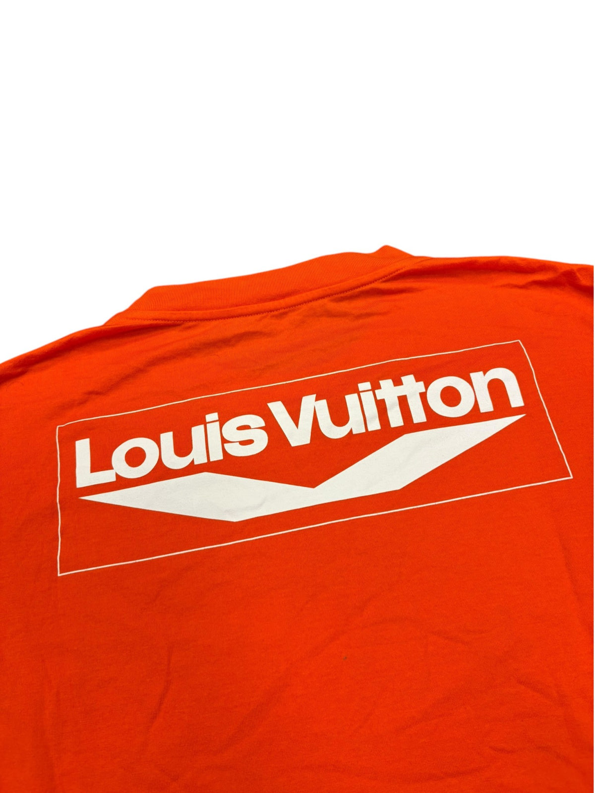 Louis Vuitton Graphic Print Tee Orange