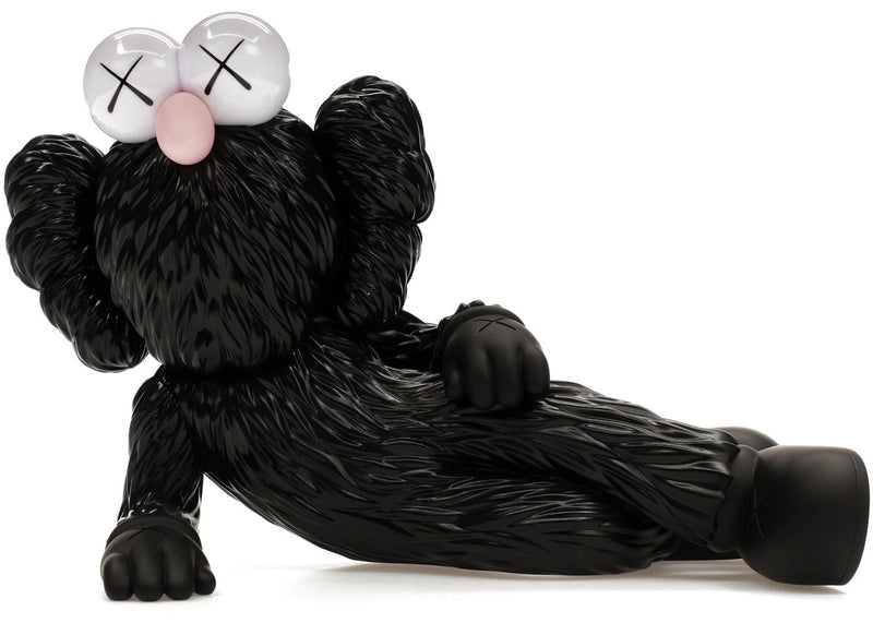 KAWS TIME OFF Vinyl Figure Black Collectible