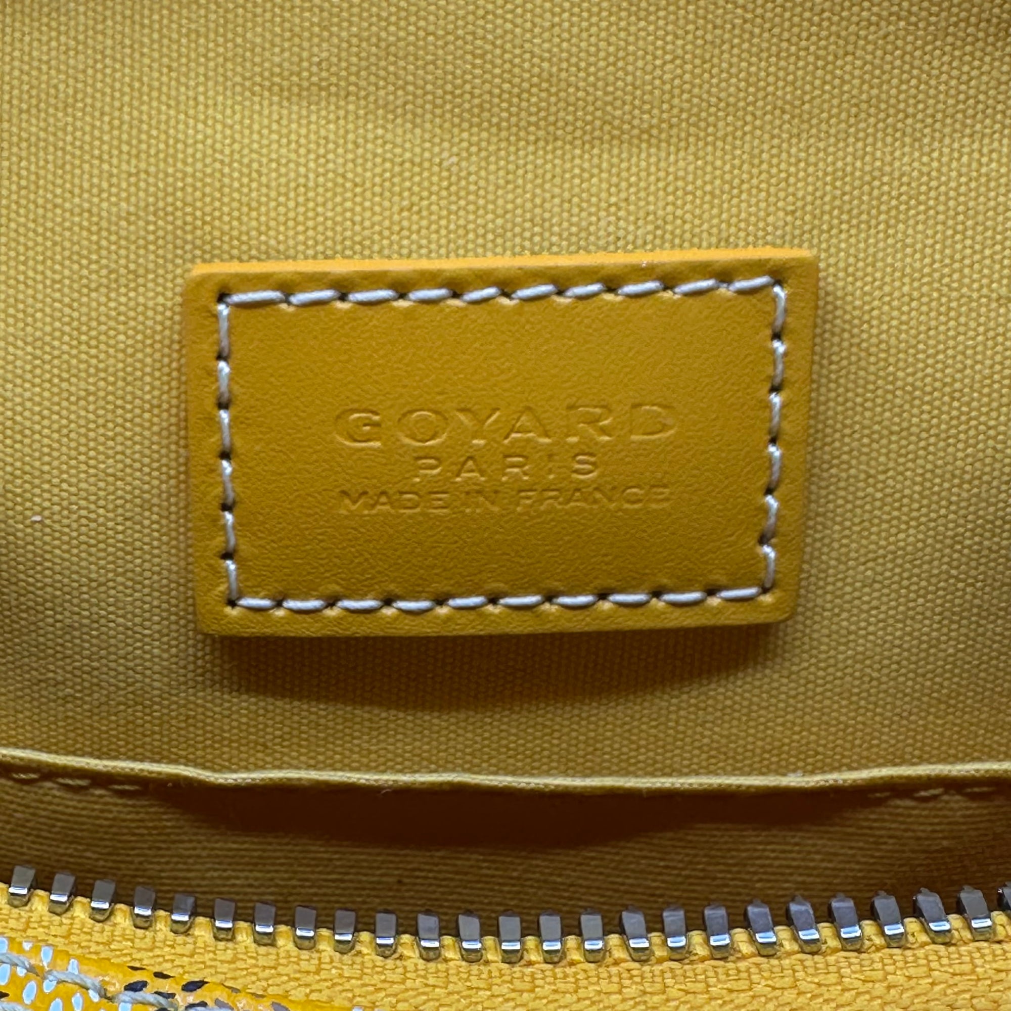 Goyard Boeing 25 Toilet Bag Yellow