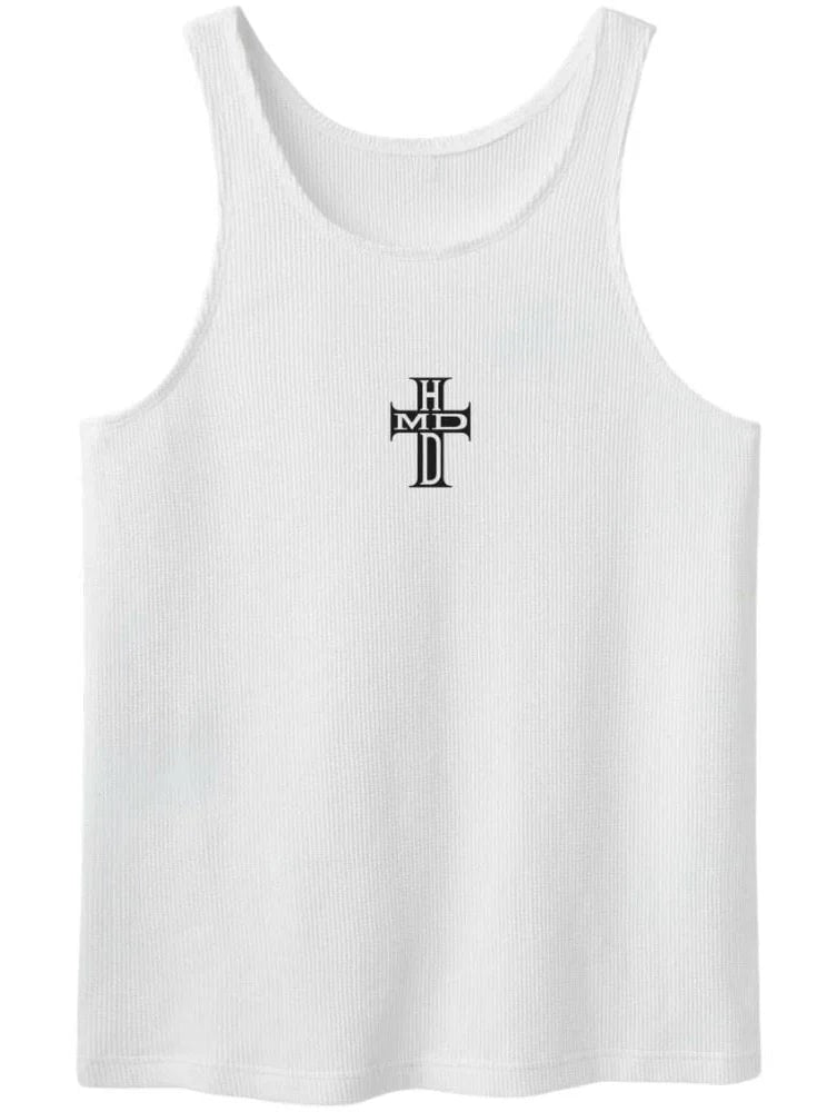 HMDD HC Tank Top White