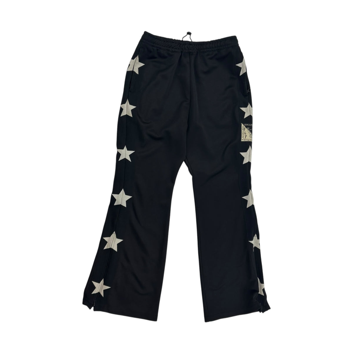 Kapital Smooth Jersey Track Pants Black