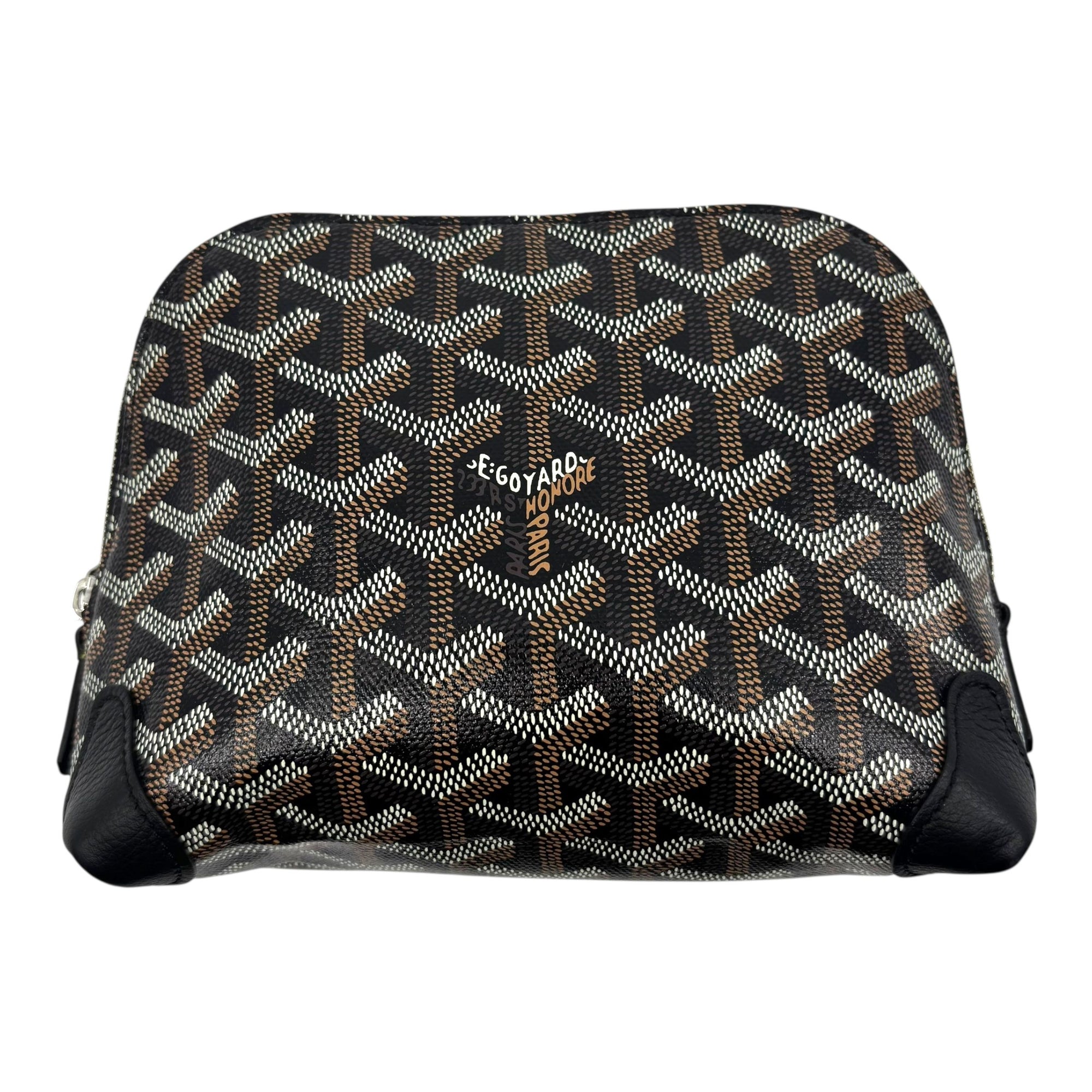 Goyard Vendome Cosmetic Pouch Bag Black