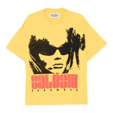 Satoshi Nakamoto Sunglass Girl Tee Yellow