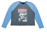 Paly Hollywood Funeral Fakeout Long-Sleeve Raglan Grey