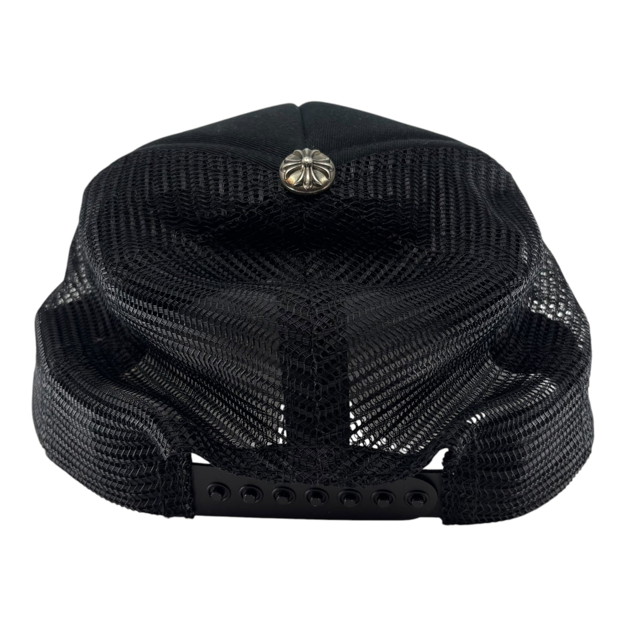 Chrome Hearts CH Las Vegas Trucker Hat Black/Black
