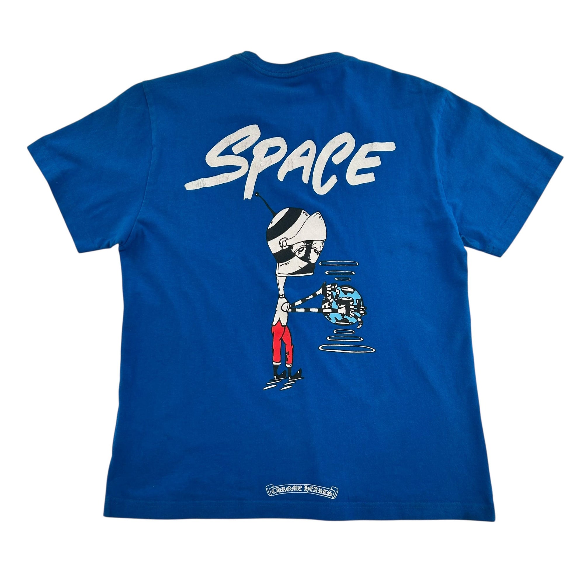 Chrome Hearts Matty Boy Space T-Shirt Blue