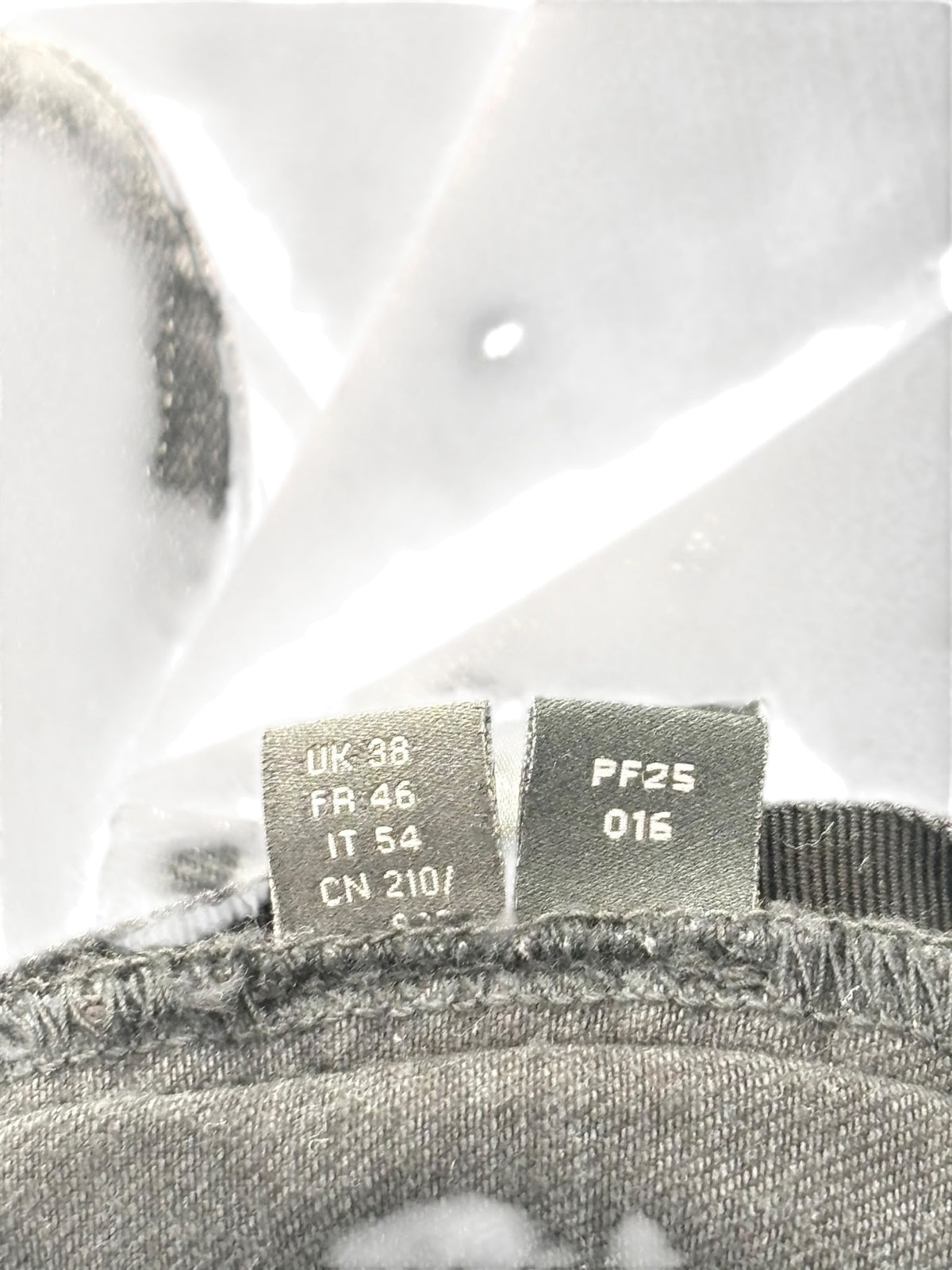 Amiri Multi Logo Patch Denim Black