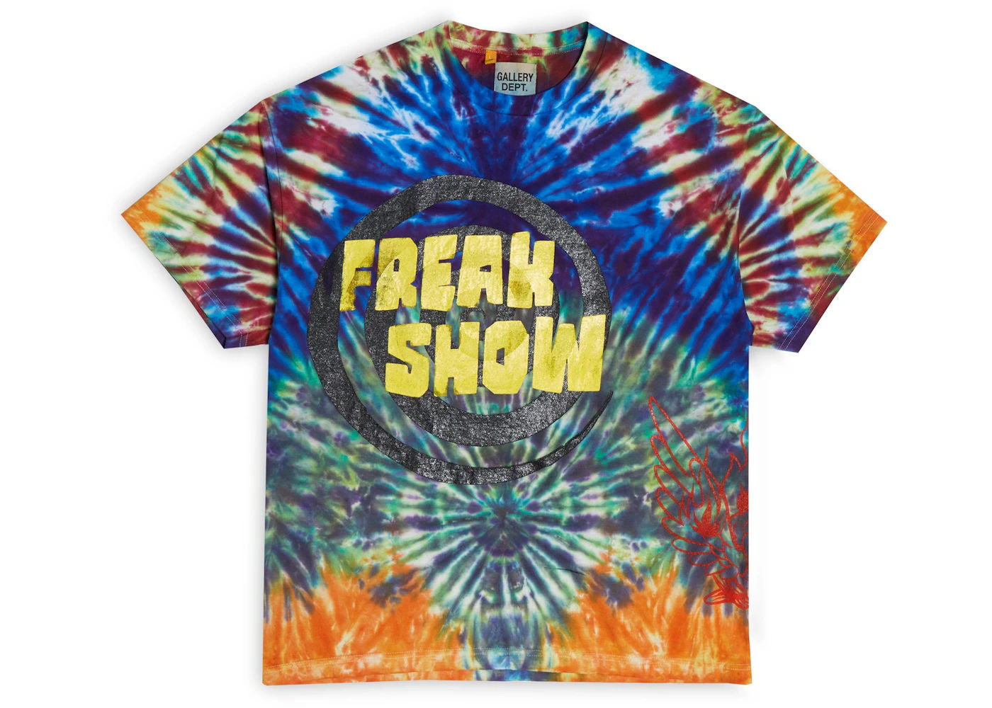 Gallery Dept. Freak Show T-shirt Tie Dye