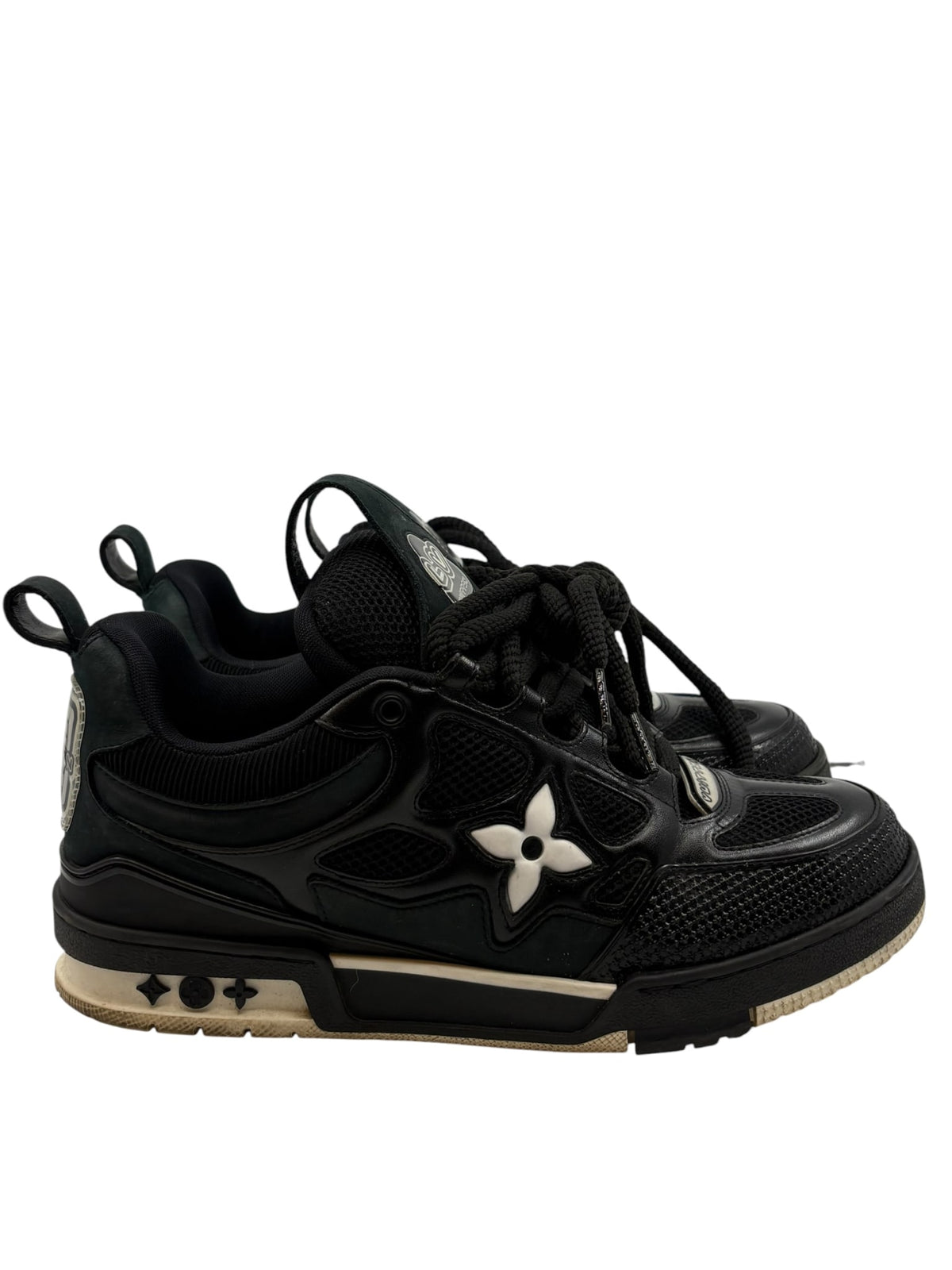Louis Vuitton LV Skate Sneaker Black White