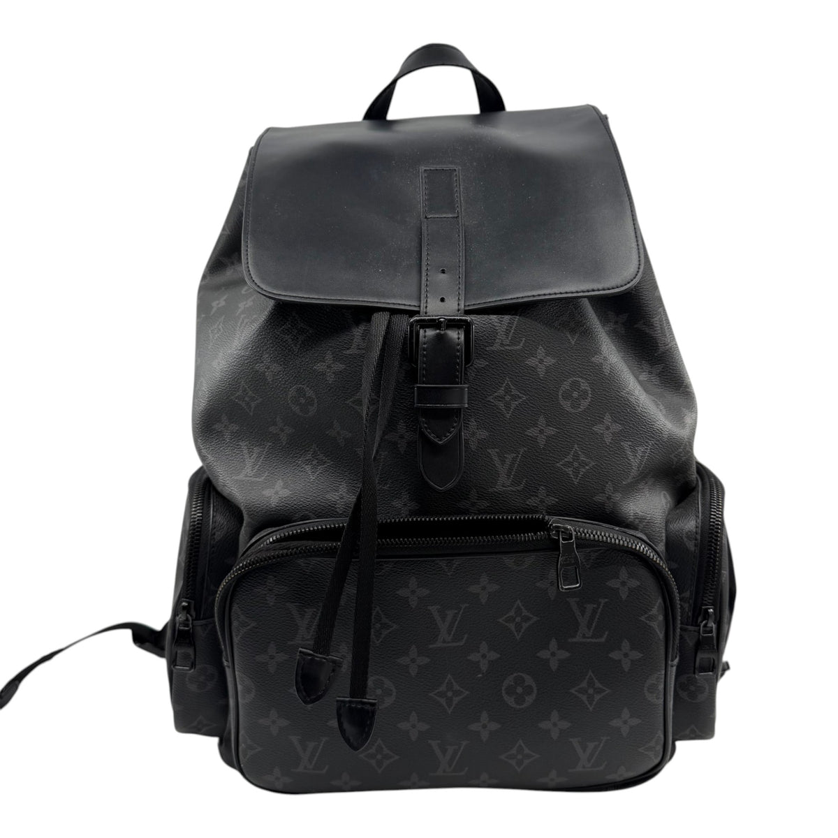 Louis Vuitton Monogram Eclipse Trio Backpack Black