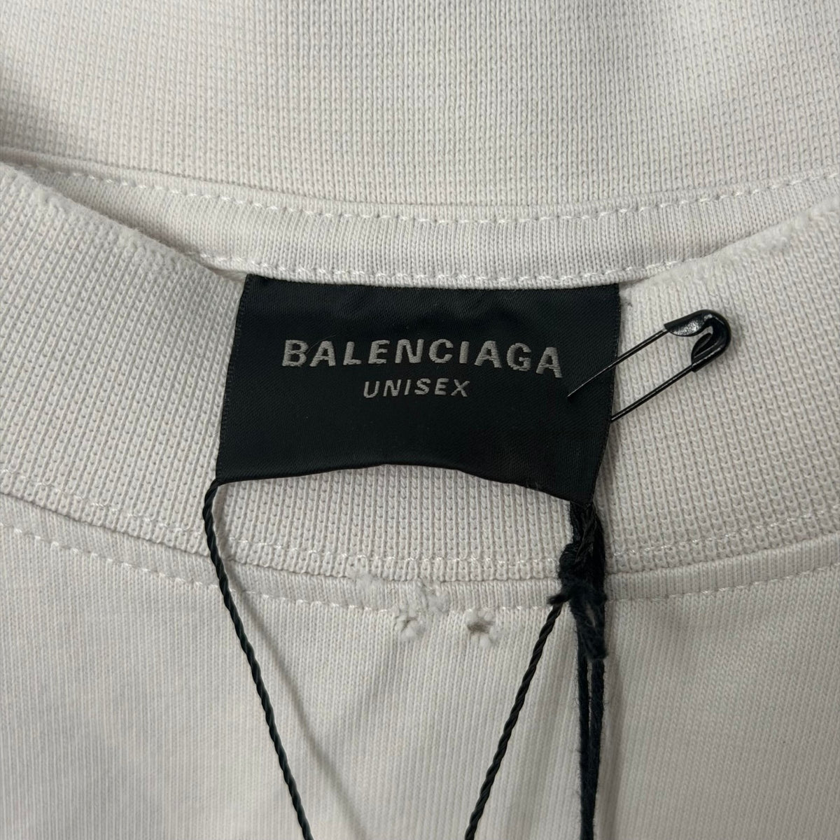 Balenciaga Tape Tee White