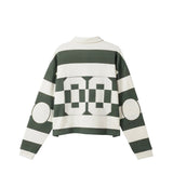 Cactus Valley CV Rugby Polo Black & White