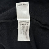 Chrome Hearts Vertical Logo "1988" Hoodie Black