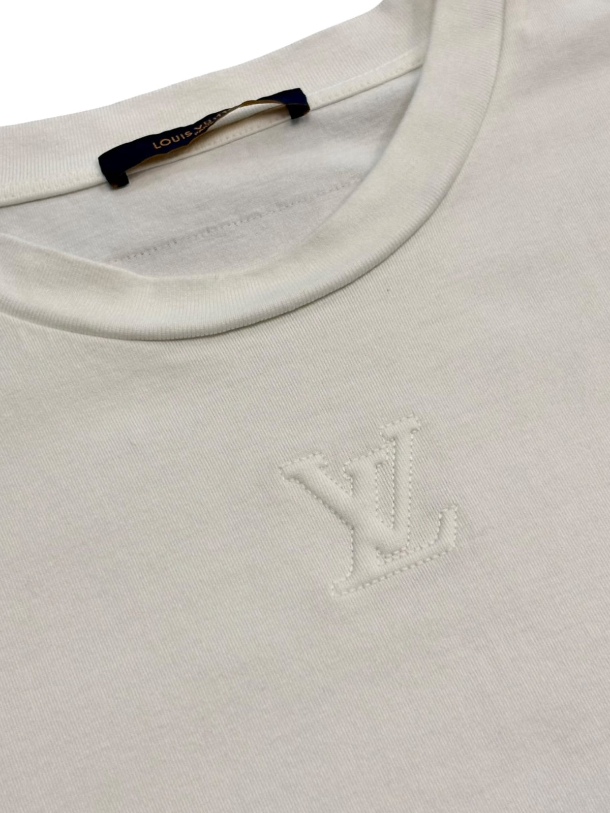 Louis Vuitton Embossed LV T-Shirt White