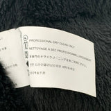 Chrome Hearts Faux Fur Lined Triple Cross Patch Jacket
