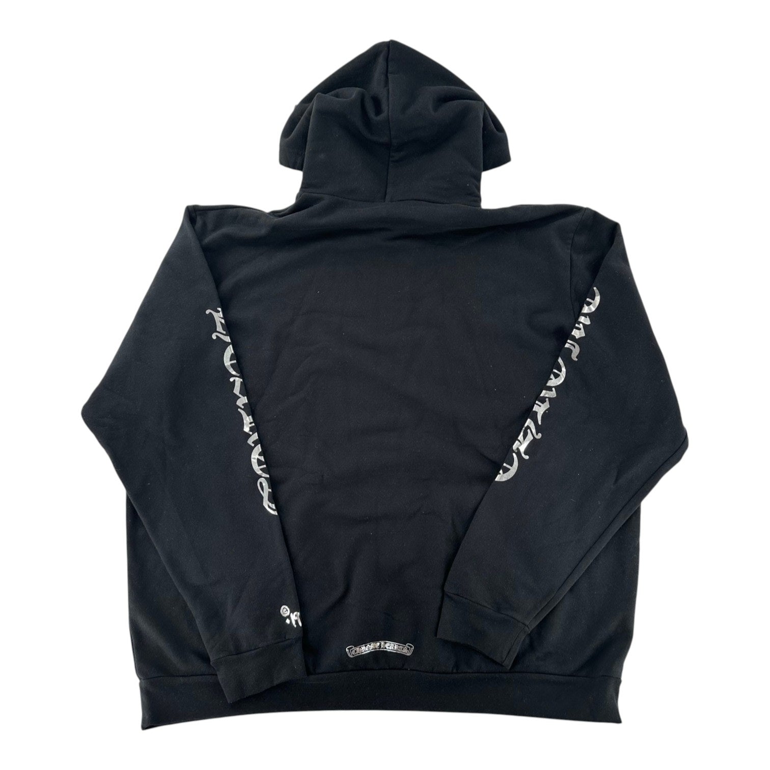 Chrome Hearts Vertical Logo "1988" Hoodie Black