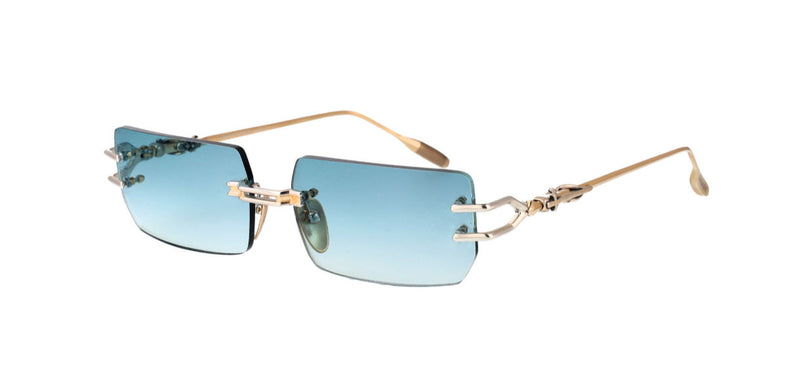 Chrome Hearts Lordie Glasses Gold/Silver