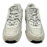 Chanel Trainer Tweed White