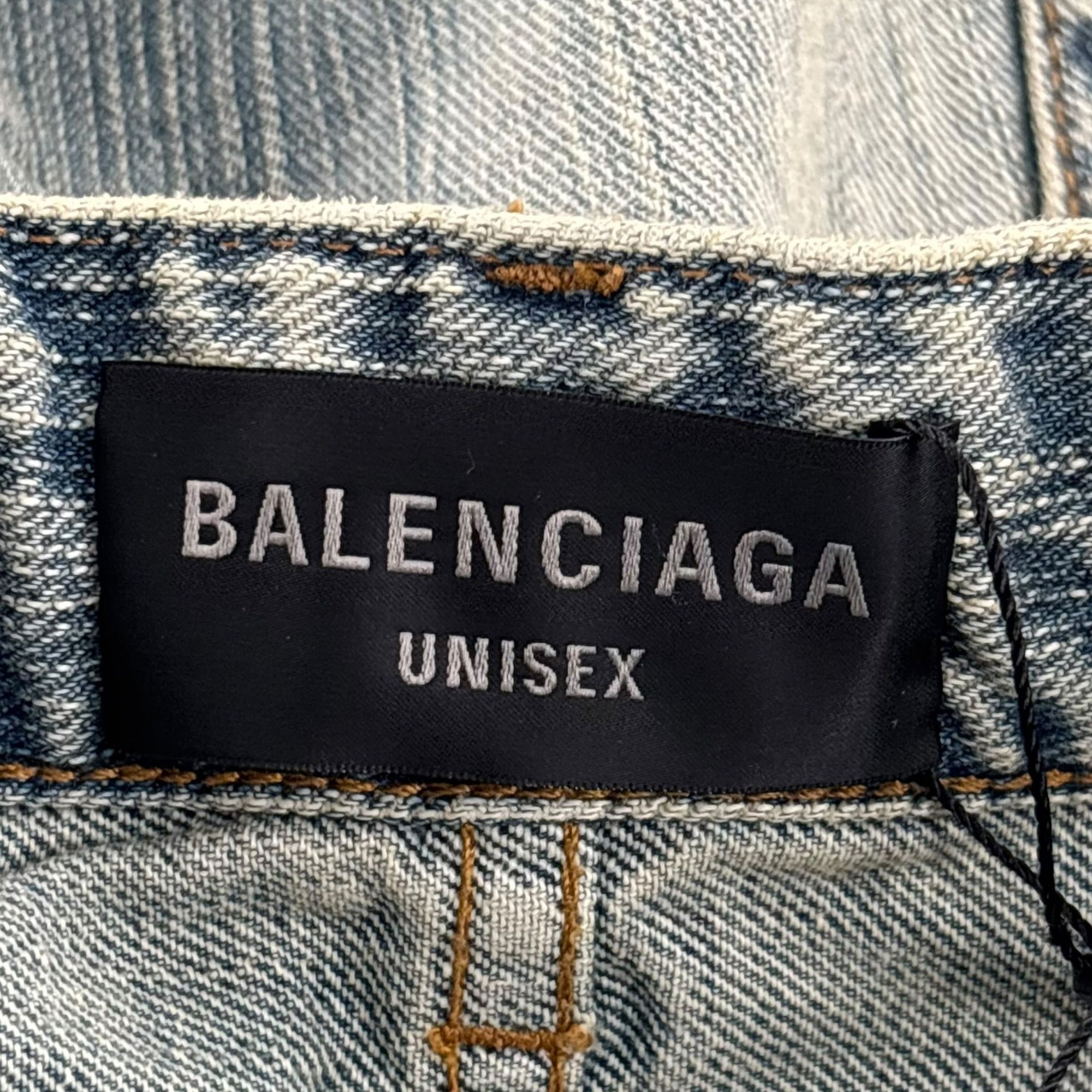 Balenciaga Italian Indigo Ring Denim