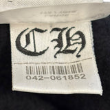 Chrome Hearts Miami Exclusive Vertical Logo Black Hoodie