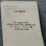 Louis Vuitton Short Sleeved Denim Shirt Blue