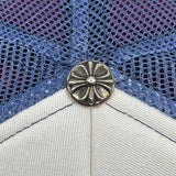 Chrome Hearts Miami Trucker Hat Blue