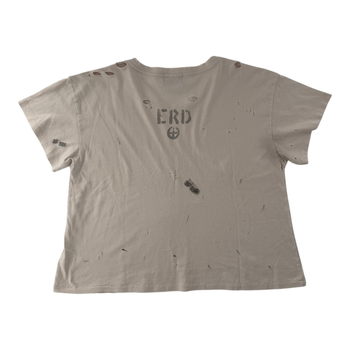 ERD Teenage Snuff T-Shirt Army White