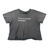 ERD Classic Logo Distressed Tee Grey