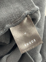 Rhude Eagle Hoodie Washed Black