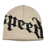 Godspeed OG Logo Studded Beanie Tan