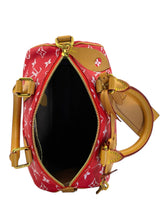 Louis Vuitton Speedy P9 Bandoulière 25 Monogram Leather Red