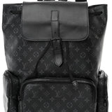 Louis Vuitton Monogram Eclipse Trio Backpack Black