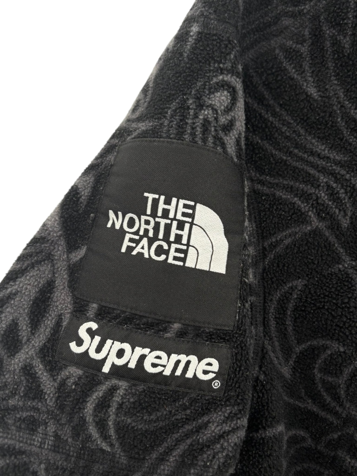 Supreme The North Face Steep Tech Fleece Pullover Black Dragon