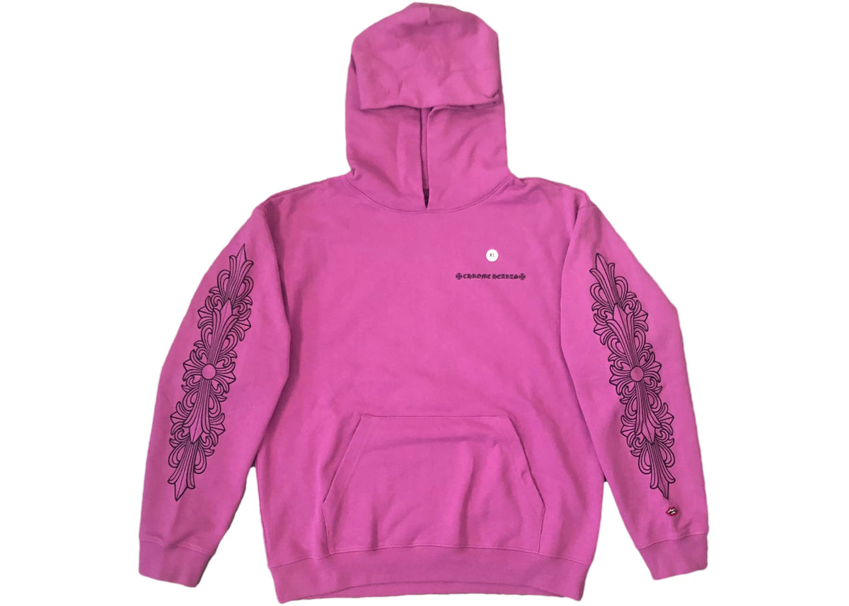 Chrome Hearts Matty Boy Spider Web Hoodie Purple