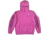 Chrome Hearts Matty Boy Spider Web Hoodie Purple