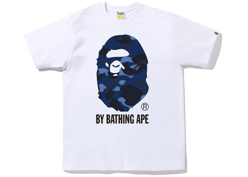 BAPE Color Camo By Bathing Ape Tee (FW22) White Navy