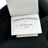 Chrome Hearts Embroidered Logo Beanie Black