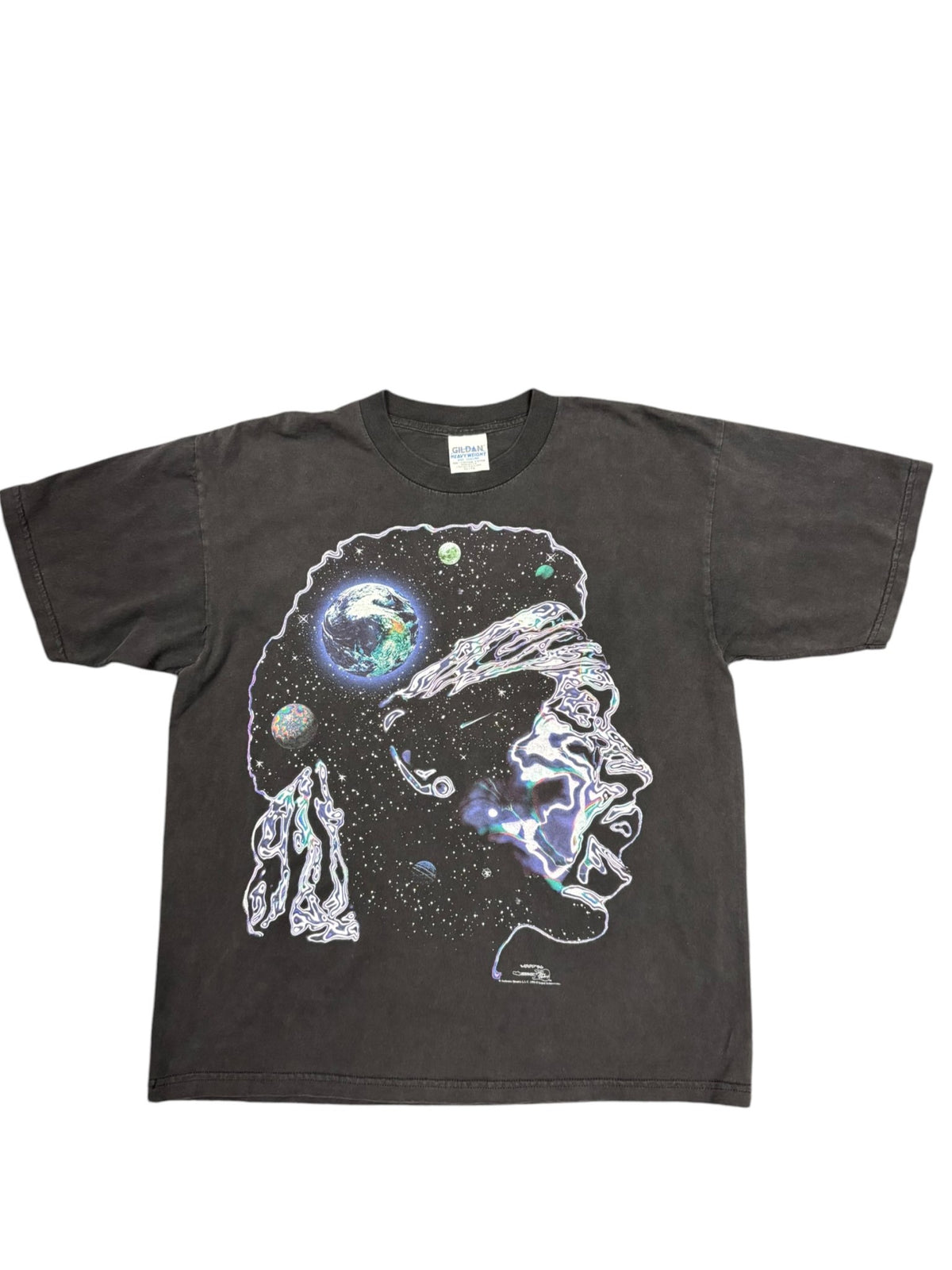 JIMI HENDRIX Galaxy BigHead  Tee