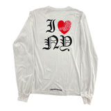 Chrome Hearts I Heart NY Longsleeve Tee White