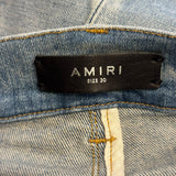 Amiri Mx2 Plaid Biker Jeans