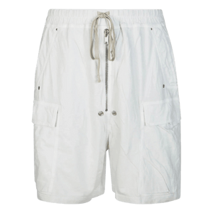 Rick Owens Cargobela Shorts Milk Wash
