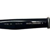 Chrome Hearts Vagillionaire II Glasses Black/Silver