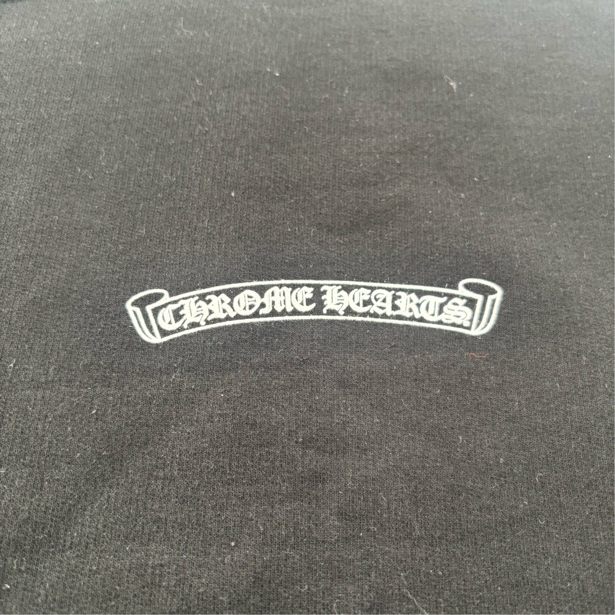 Chrome Hearts Scroll Logo Crewneck Sweatshirt