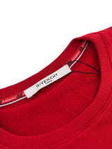 Givenchy Logo Sweatshirt Red