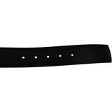 Louis Vuitton LV Dimension Drift Flower Studs 40mm Reversible Belt Black Silver