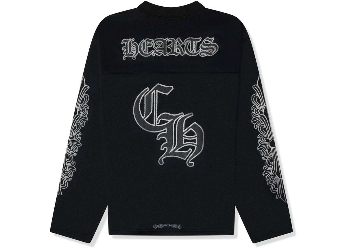 Chrome Hearts Stadium Mesh L/S Jersey Black